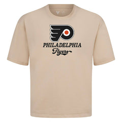NHL Philadelphia Flyers Levelwear Team Surge Luxe Signature Knit T-Shirt - Khaki