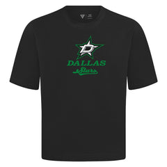 NHL Dallas Stars Levelwear Team Surge Luxe Signature Knit T-Shirt - Black