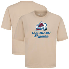 NHL Colorado Avalanche Levelwear Team Surge Luxe Signature Knit T-Shirt - Khaki