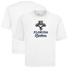 NHL Florida Panthers Levelwear Team Surge Luxe Signature Knit T-Shirt - White