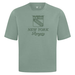 NHL New York Rangers Levelwear Shadow Surge Luxe Signature Knit T-Shirt - Green