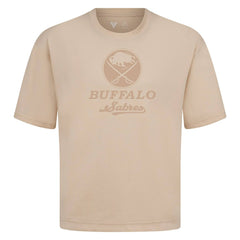 NHL Buffalo Sabres Levelwear Shadow Surge Luxe Signature Knit T-Shirt - Khaki