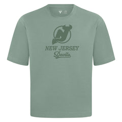 NHL New Jersey Devils Levelwear Shadow Surge Luxe Signature Knit T-Shirt - Green