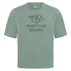 NHL Nashville Predators Levelwear Shadow Surge Luxe Signature Knit T-Shirt - Green