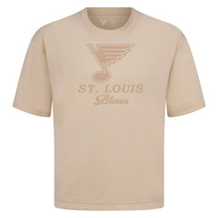 NHL St. Louis Blues Levelwear Shadow Surge Luxe Signature Knit T-Shirt - Khaki