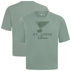 NHL St. Louis Blues Levelwear Shadow Surge Luxe Signature Knit T-Shirt - Green