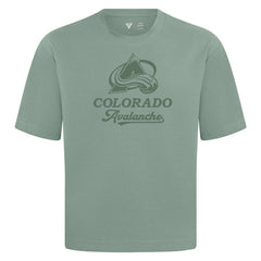 NHL Colorado Avalanche Levelwear Shadow Surge Luxe Signature Knit T-Shirt - Green