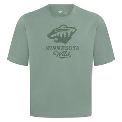 NHL Minnesota Wild Levelwear Shadow Surge Luxe Signature Knit T-Shirt - Green