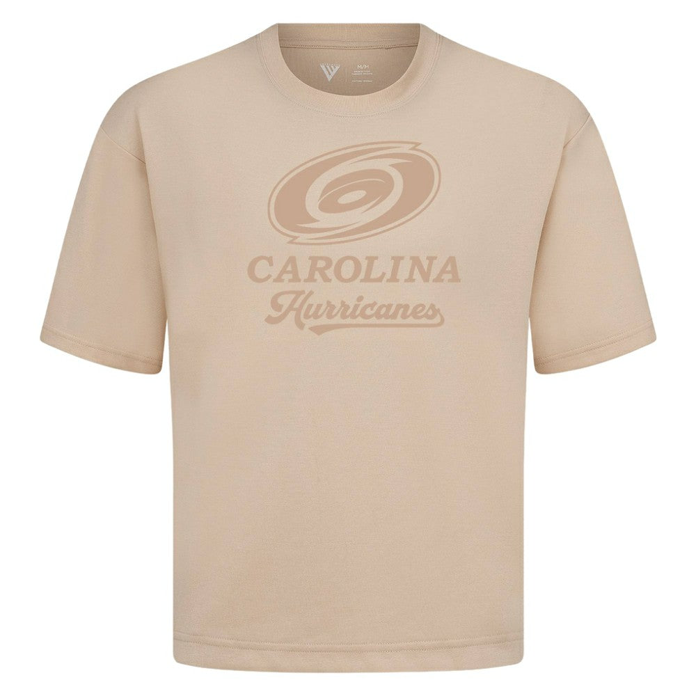 NHL Carolina Hurricanes Levelwear Shadow Surge Luxe Signature Knit T-Shirt - Khaki