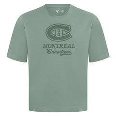 NHL Montreal Canadiens Levelwear Shadow Surge Luxe Signature Knit T-Shirt - Green