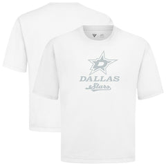 NHL Dallas Stars Levelwear Shadow Surge Luxe Signature Knit T-Shirt - White