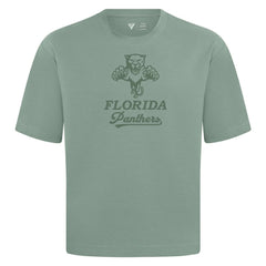 NHL Florida Panthers Levelwear Shadow Surge Luxe Signature Knit T-Shirt - Green