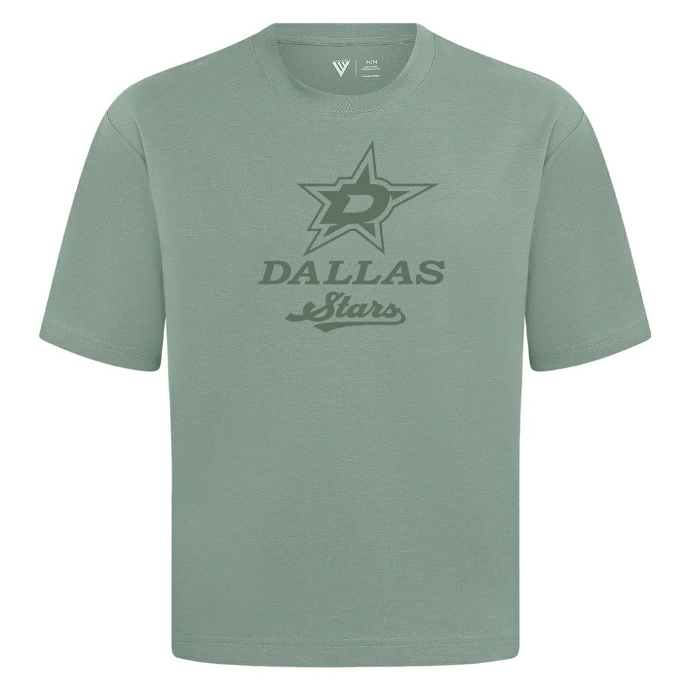 NHL Dallas Stars Levelwear Shadow Surge Luxe Signature Knit T-Shirt - Green
