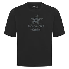 NHL Dallas Stars Levelwear Shadow Surge Luxe Signature Knit T-Shirt - Black