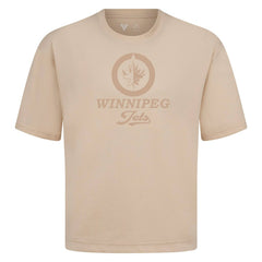 NHL Winnipeg Jets Levelwear Shadow Surge Luxe Signature Knit T-Shirt - Khaki