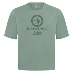NHL Winnipeg Jets Levelwear Shadow Surge Luxe Signature Knit T-Shirt - Green