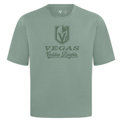 NHL Vegas Golden Knights Levelwear Shadow Surge Luxe Signature Knit T-Shirt - Green
