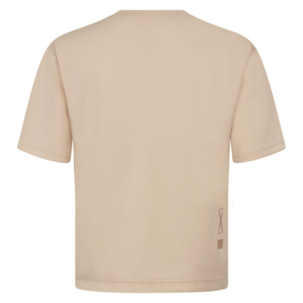 NHL Utah Mammoth Levelwear Shadow Surge Luxe Signature Knit T-Shirt - Khaki
