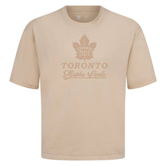 NHL Toronto Maple Leafs Levelwear Shadow Surge Luxe Signature Knit T-Shirt - Khaki