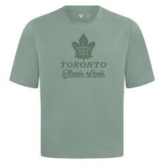 NHL Toronto Maple Leafs Levelwear Shadow Surge Luxe Signature Knit T-Shirt - Green