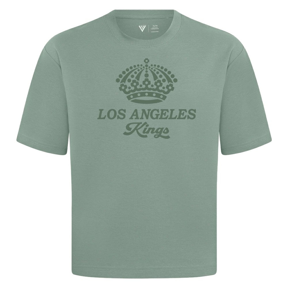 NHL Los Angeles Kings Levelwear Shadow Surge Luxe Signature Knit T-Shirt - Green