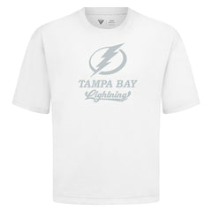 NHL Tampa Bay Lightning Levelwear Shadow Surge Luxe Signature Knit T-Shirt - White