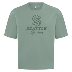 NHL Seattle Kraken Levelwear Shadow Surge Luxe Signature Knit T-Shirt - Green