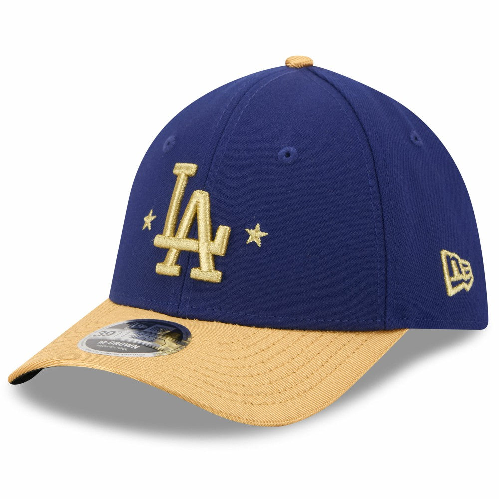 Los Angeles Dodgers New Era 2026 Gold Collection M-Crown 39THIRTY Flex Hat - Royal Hats