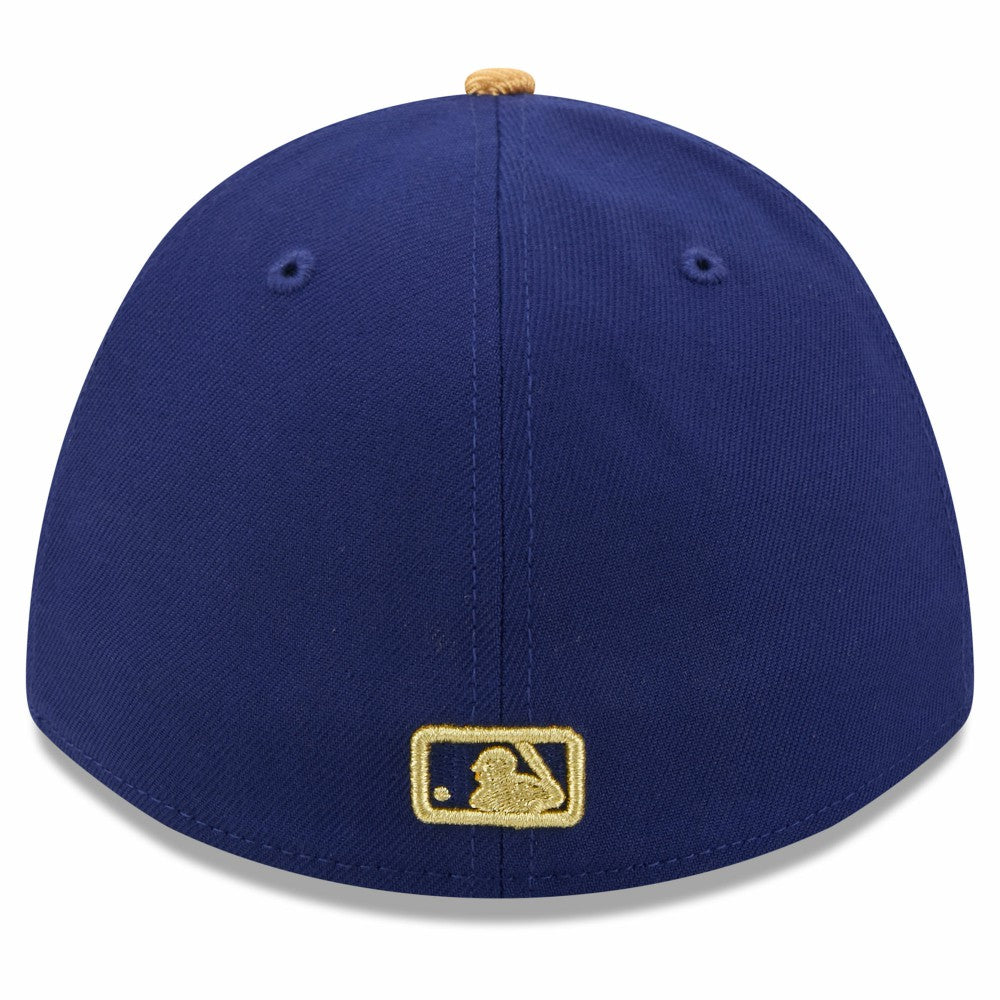 Los Angeles Dodgers New Era 2026 Gold Collection M-Crown 39THIRTY Flex Hat - Royal Hats