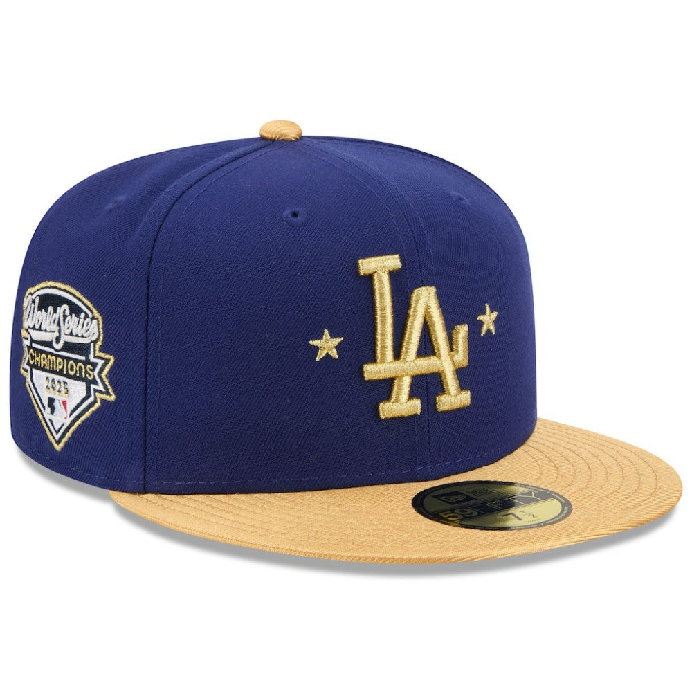 Los Angeles Dodgers New Era 2026 Gold Collection 59FIFTY Fitted Hat - Royal Hats