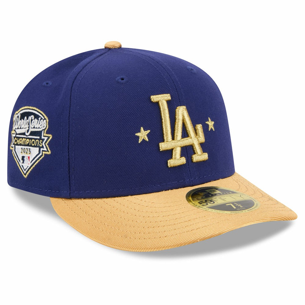 Los Angeles Dodgers New Era 2026 Gold Collection Low Profile 59FIFTY Fitted Hat - Royal Hats