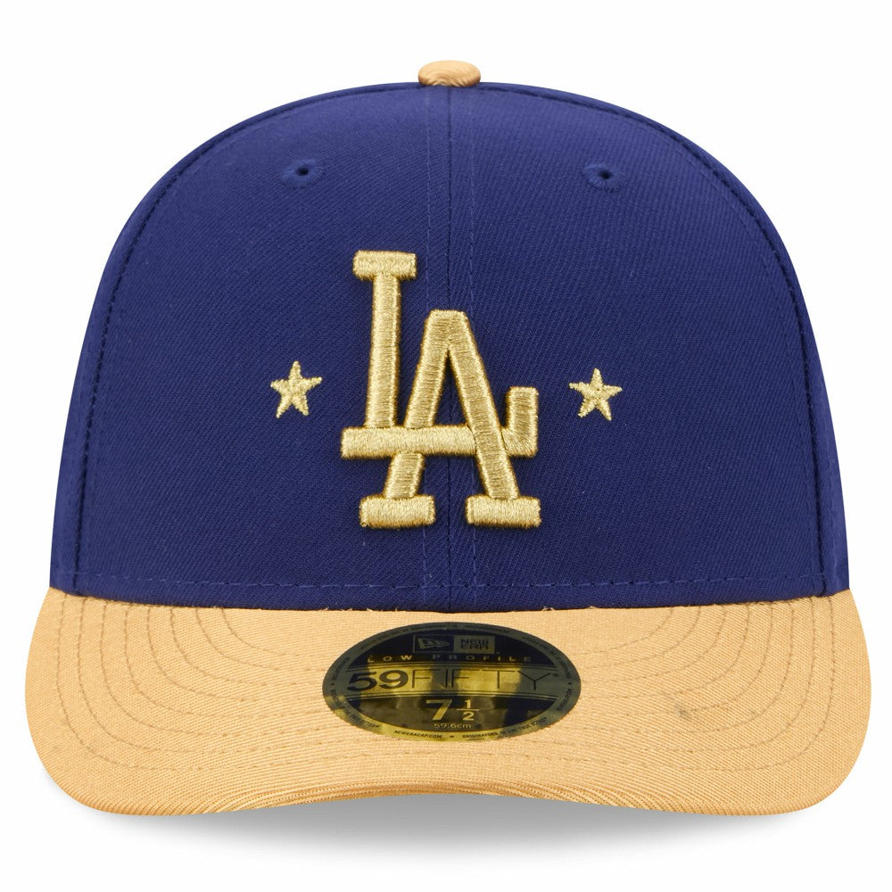 Los Angeles Dodgers New Era 2026 Gold Collection Low Profile 59FIFTY Fitted Hat - Royal Hats