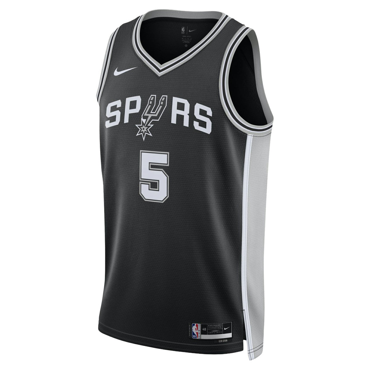 Stephon Castle San Antonio Spurs Unisex Swingman Jersey Icon Edition Black