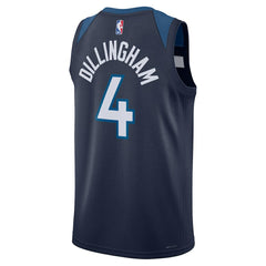 Rob Dillingham Minnesota Timberwolves Unisex Swingman Jersey Icon Edition Navy