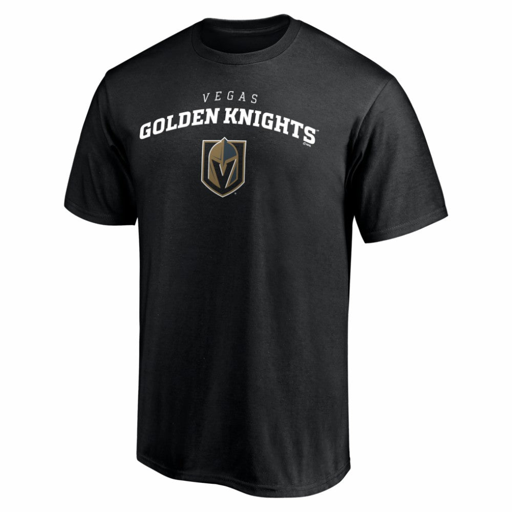 NHL Vegas Golden Knights Team Lockup T-Shirt - Black