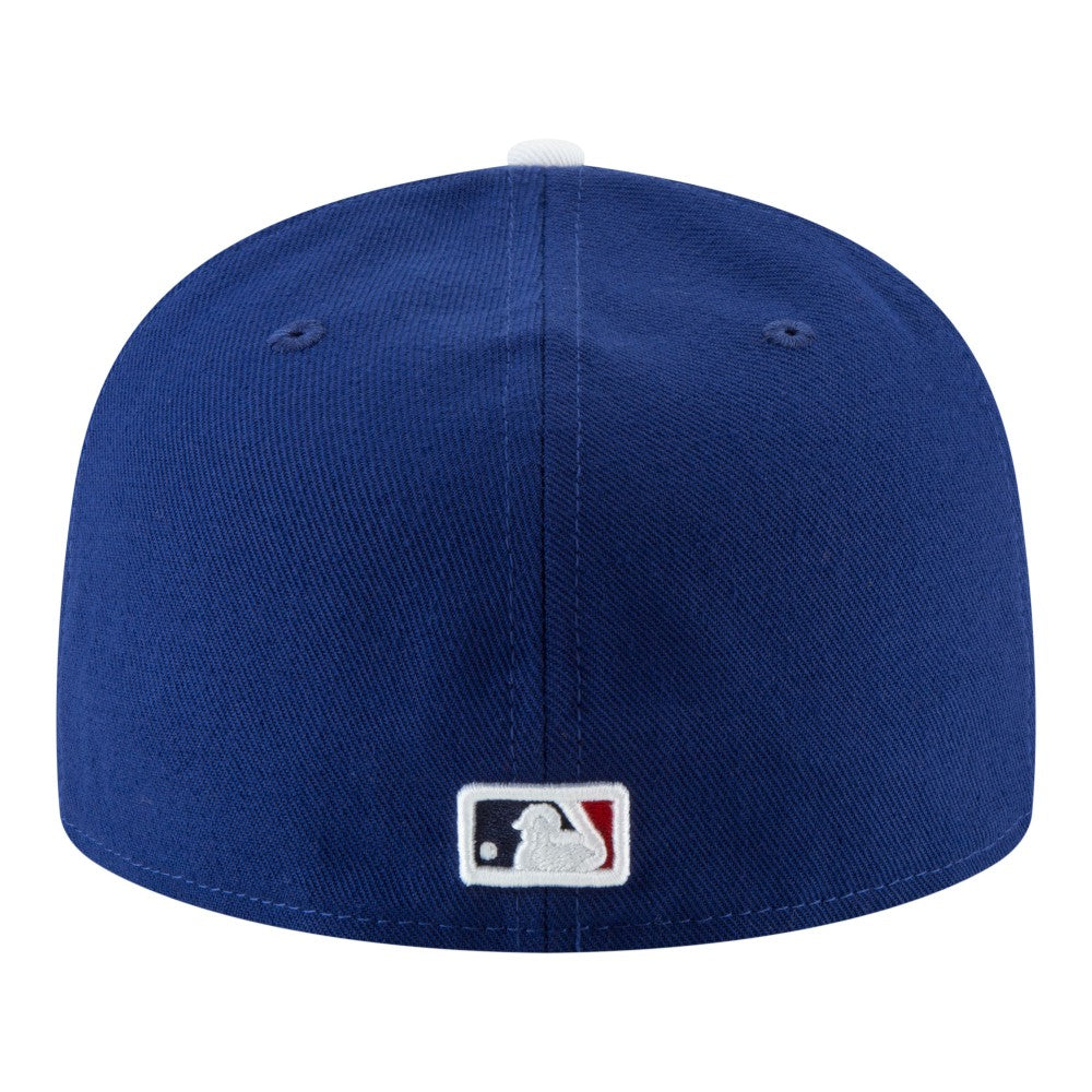 Los Angeles Dodgers New Era Back-to-Back Champions Diamond Side Patch 59FIFTY Fitted Hat - Royal Hats