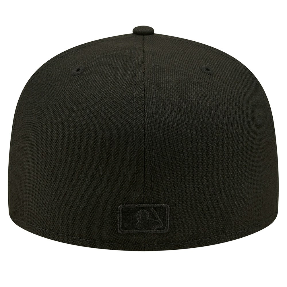 Los Angeles Dodgers New Era 2024/25 Back to Back Champions Circle Side Patch Fitted 59FIFTY Hat - Black Hats
