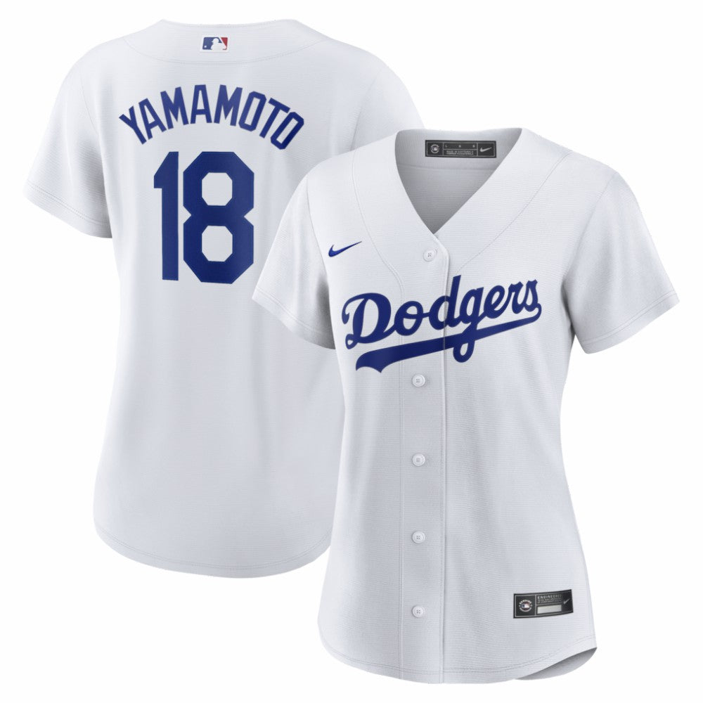 Yoshinobu Yamamoto Los Angeles Dodgers Nike Women's Replica Jersey - White Jerseys