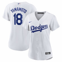 Yoshinobu Yamamoto Los Angeles Dodgers Nike Women's Replica Jersey - White Jerseys