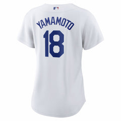 Yoshinobu Yamamoto Los Angeles Dodgers Nike Women's Replica Jersey - White Jerseys
