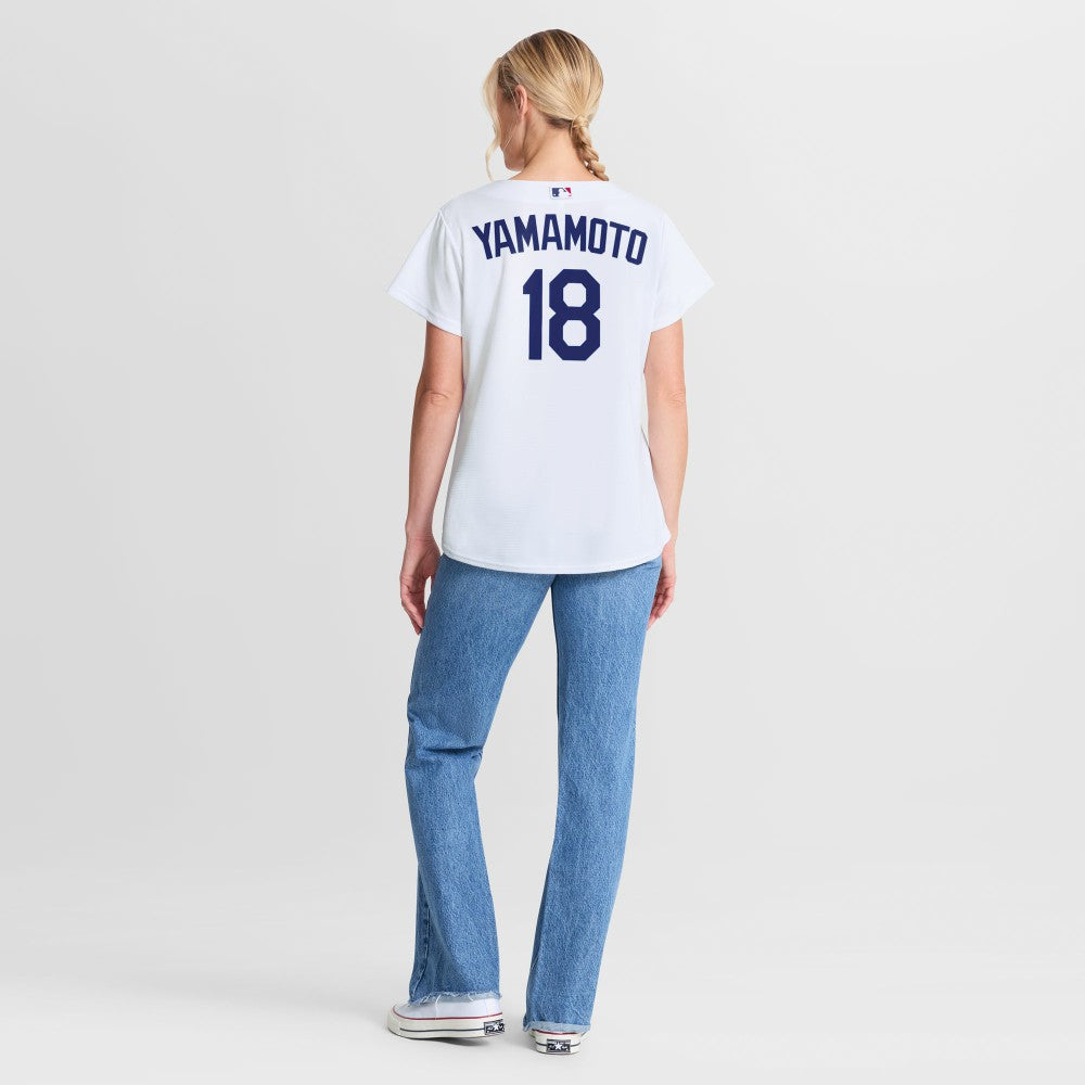 Yoshinobu Yamamoto Los Angeles Dodgers Nike Women's Replica Jersey - White Jerseys