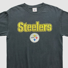 Pittsburgh Steelers NFL 2000s Long Sleeve T-shirt Black Vintage