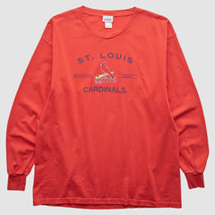 St. Louis Cardinals CSA 2000s Long Sleeve T-shirt - Red - M by Fanatics Real Vintage T-shirts