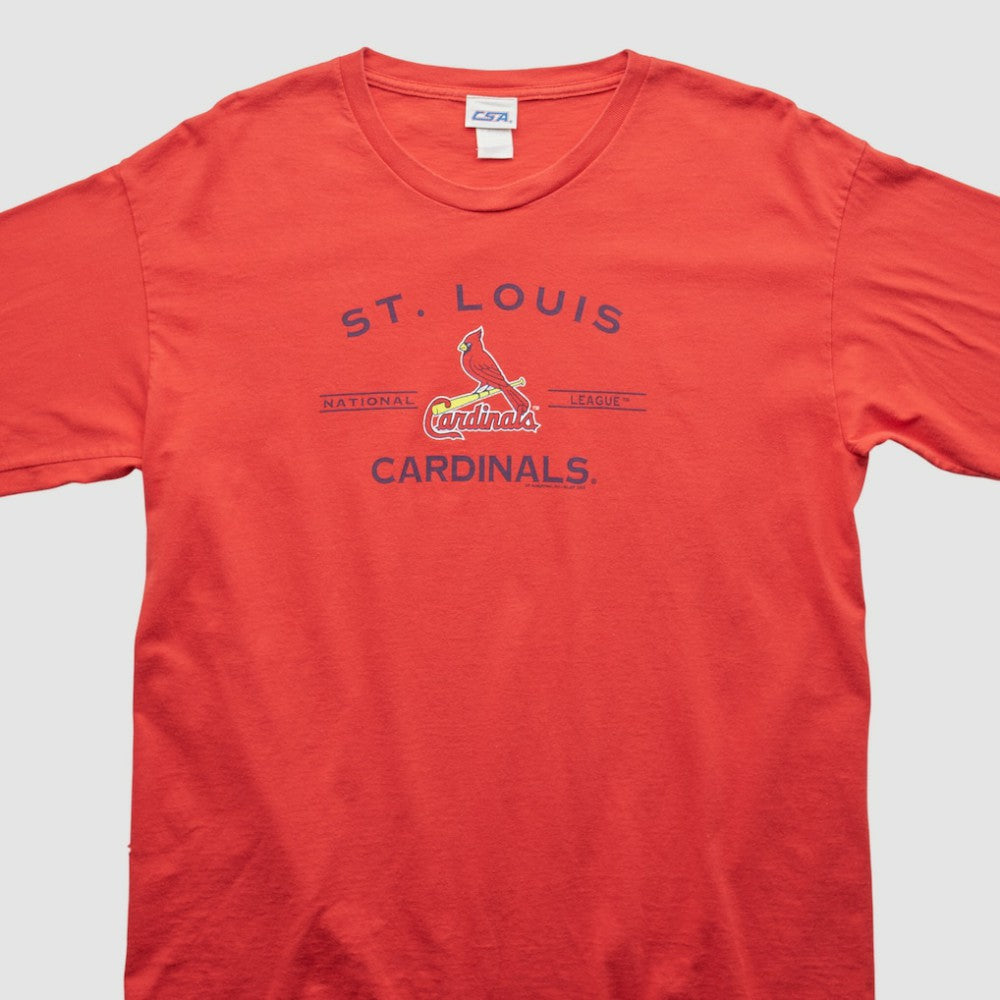 St. Louis Cardinals CSA 2000s Long Sleeve T-shirt - Red - M by Fanatics Real Vintage T-shirts
