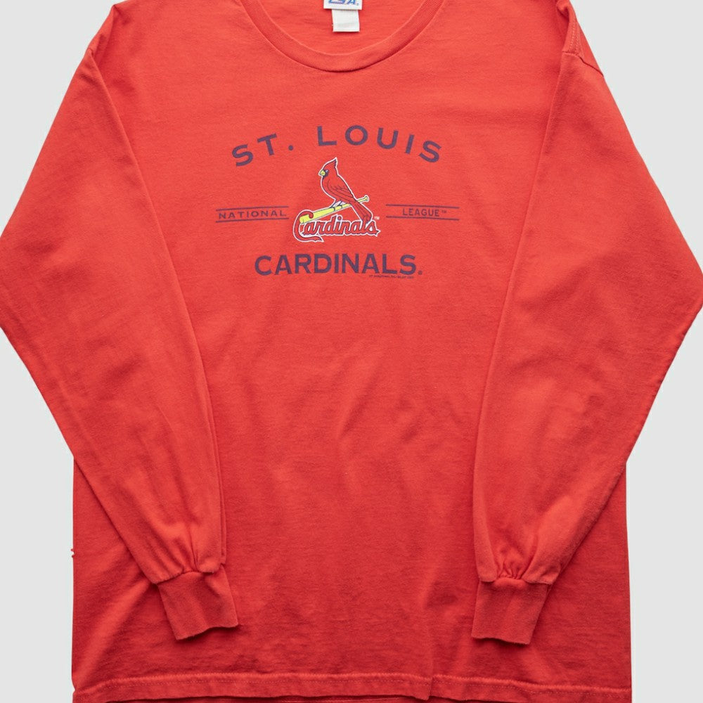 St. Louis Cardinals CSA 2000s Long Sleeve T-shirt - Red - M by Fanatics Real Vintage T-shirts