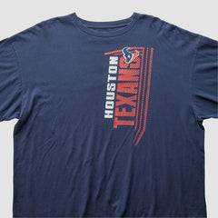 Houston Texans 2010s Long Sleeve T-shirt Navy Vintage