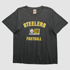 Pittsburgh Steelers NFL 2000s T-shirt Black Vintage