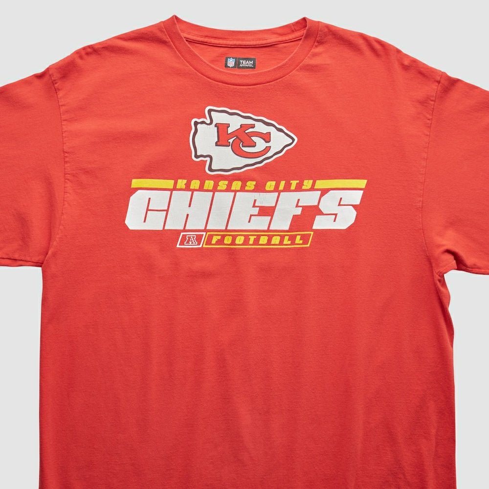 Kansas City Chiefs NFL 2010s Long Sleeve T-shirt Red Vintage