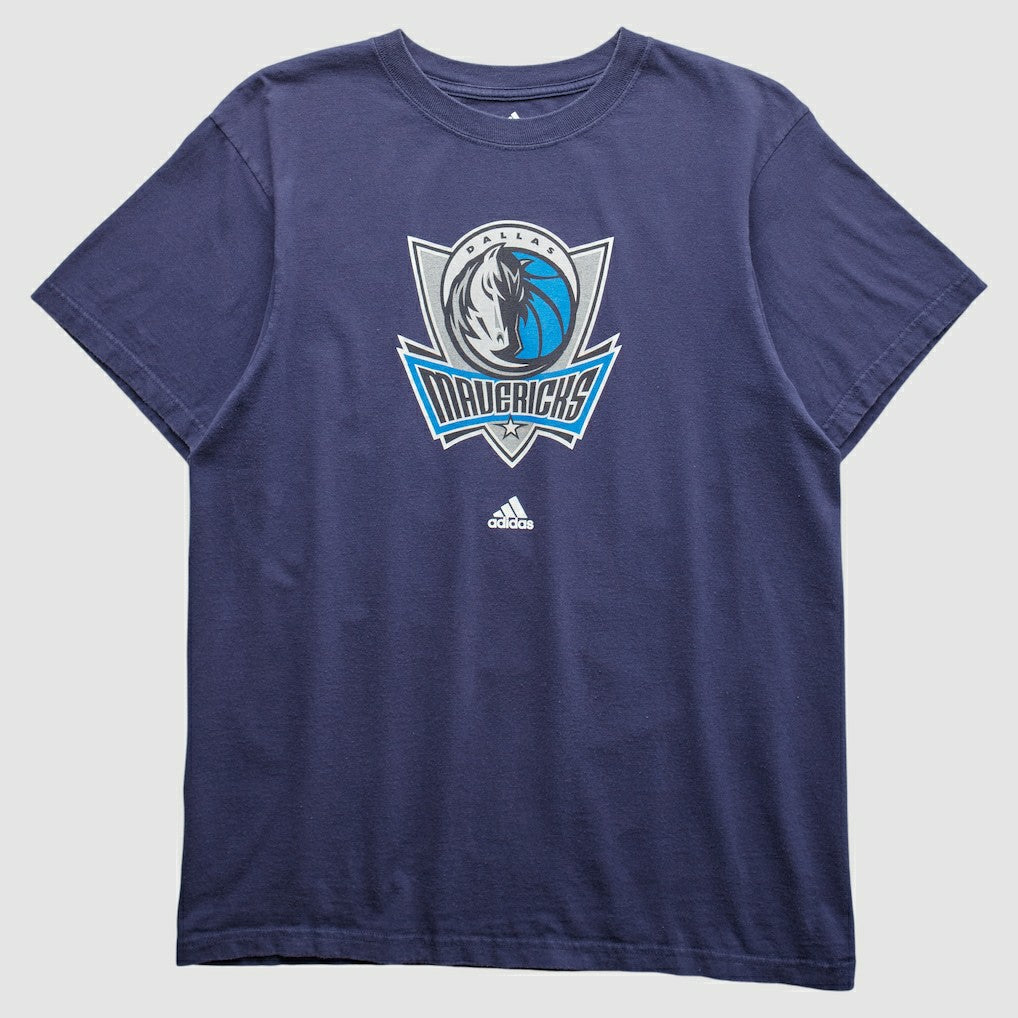 Dallas Mavericks 2000s T-shirt Navy Vintage