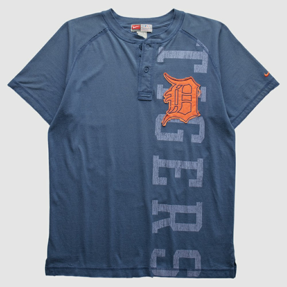 Detroit Tigers Nike 2000s T-shirt - Navy - M by Fanatics Real Vintage T-shirts